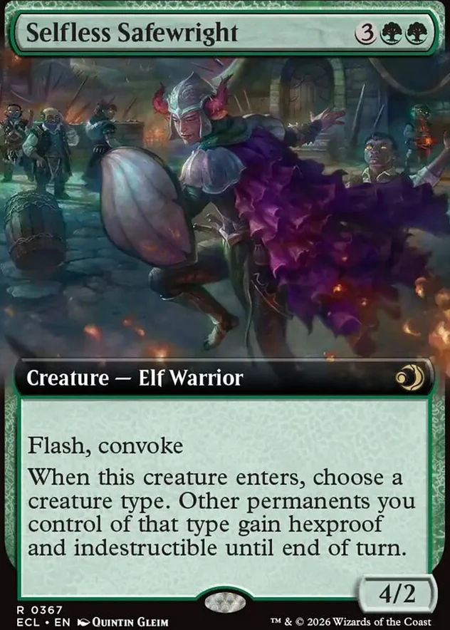 Selfless Safewright [ #0367 Extended Art ] (ECL-R)