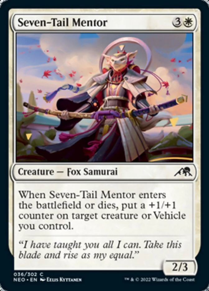 Seven-Tail Mentor [ #036/302 ] (NEO-C)