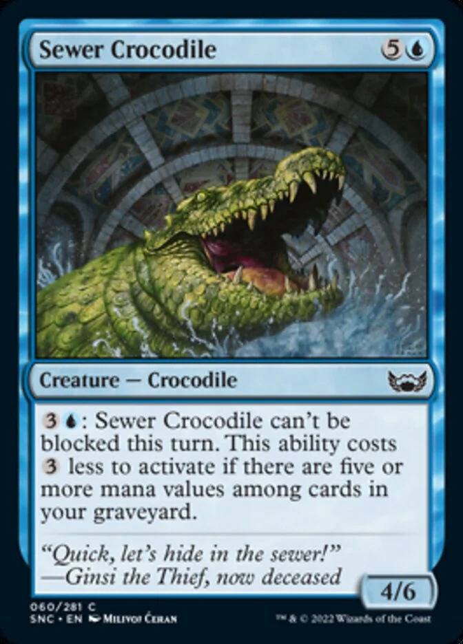 Sewer Crocodile [ #060/281 ] (SNC-C)