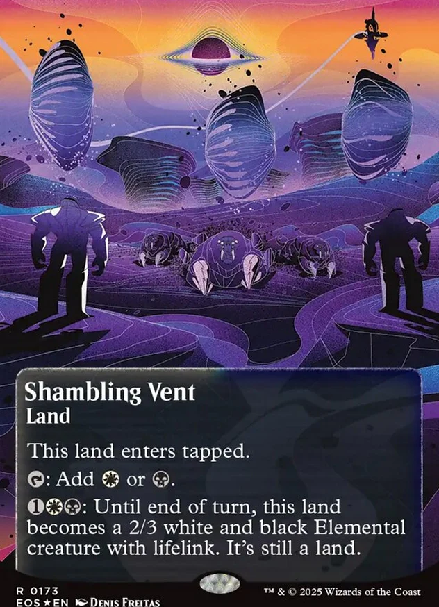 Shambling Vent [ #0173 Galaxy Foil Poster Stellar Sights ] (EOS-R)