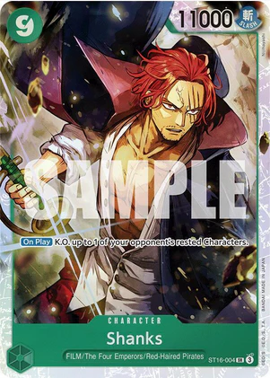 Shanks - Starter Deck 16: GREEN Uta (ST16-004) - Image 2