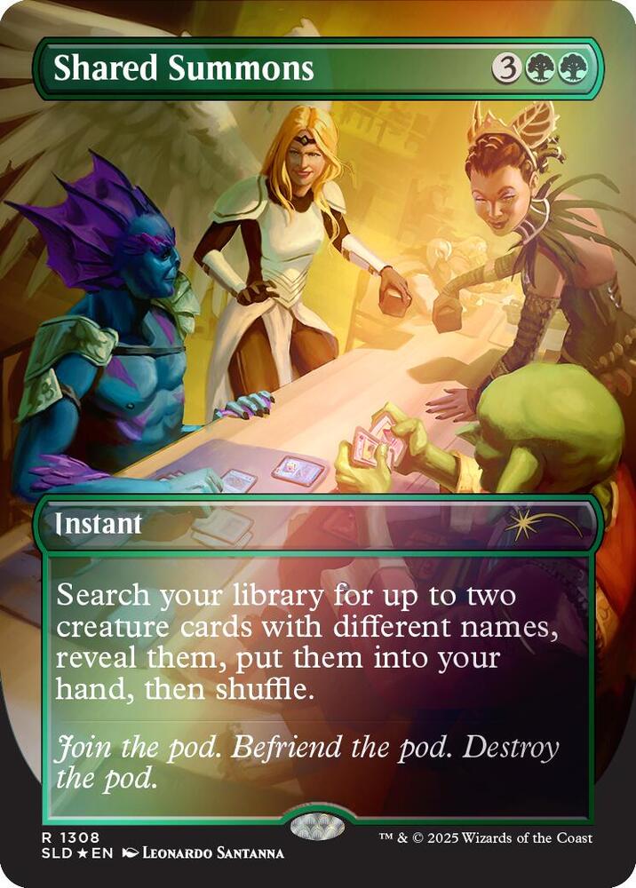 Shared Summons [ #1308 Rainbow Foil ] (SLD-R-FOIL)