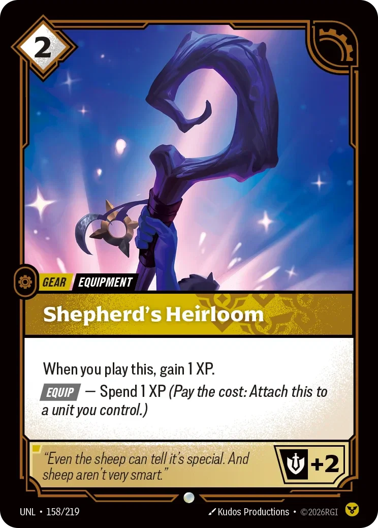 Shepherd's Heirloom - 158/219 (UNL)  Common