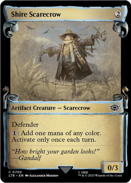 Shire Scarecrow [#0700 Showcase Scrolls] (LTR-C)