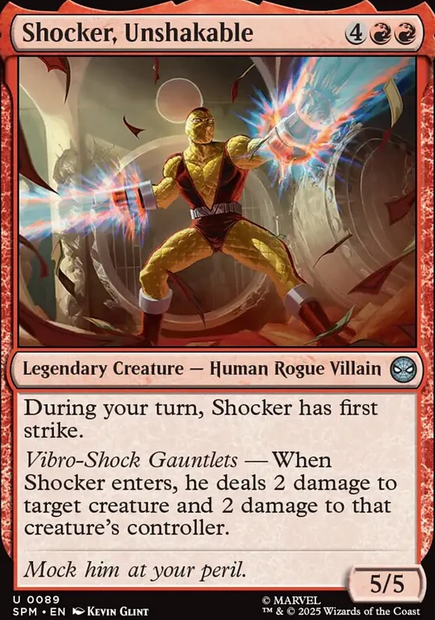 Shocker, Unshakable [ #0089 ] (SPM-U) - Image 2