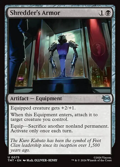 Shredder's Armor [ #0075 ] (TMT-U)