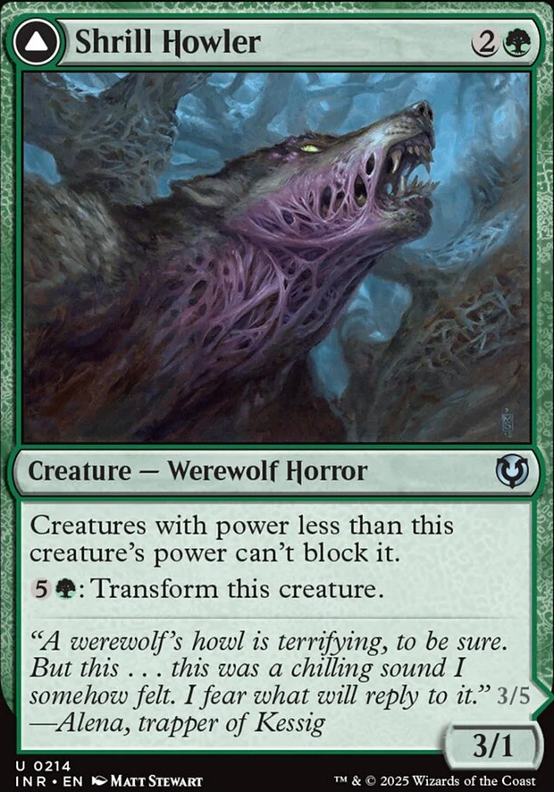 Shrill Howler // Howling Chorus [ #0214 ] (INR-U)