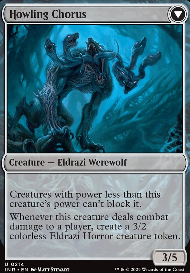 Shrill Howler // Howling Chorus [ #0214 ] (INR-U) - Image 2