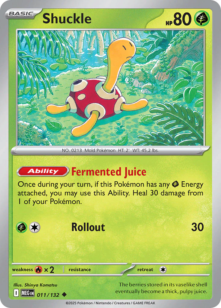 Shuckle - 011/132 (MEG) Uncommon