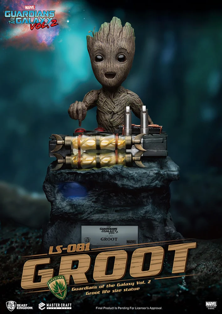 Sideshow: Baby Groot Guardians Of The Galaxy 2 - Beast Kingdom’s Entertainment Statue