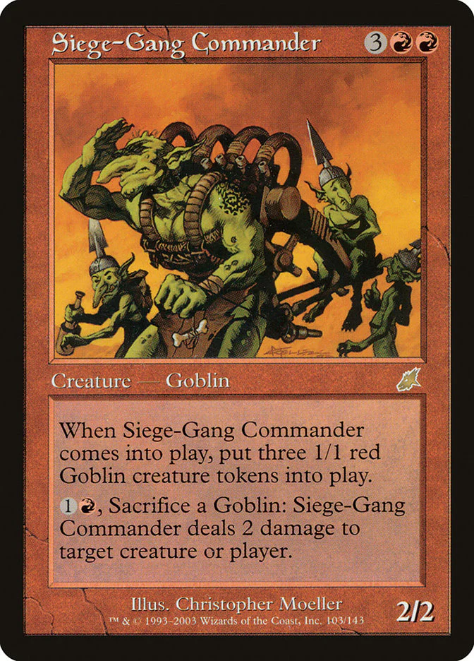 Siege-Gang Commander (SCG-R) Moderate Play - Image 2