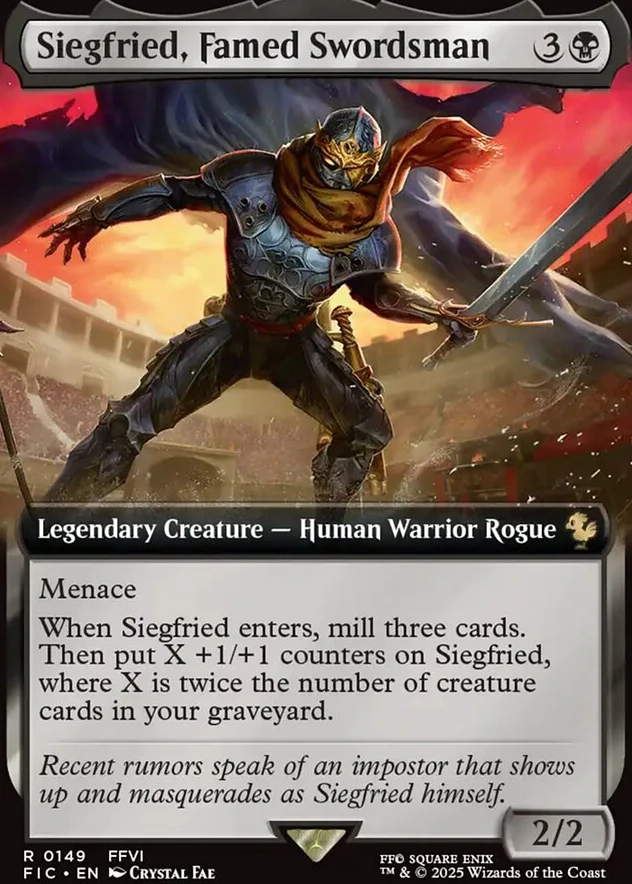 Siegfried, Famed Swordsman [ #0149 Extended Art ] (FIC-R) - Image 2
