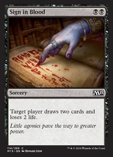 Sign in Blood (M15-C)