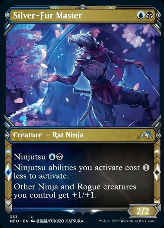 Silver-Fur Master [ #353 Ninja Showcase ] (NEO-U)