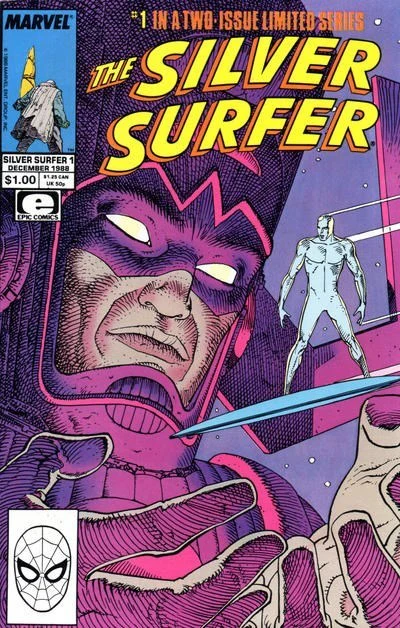 Silver Surfer (1988 Series A) #1 (7.0) - Image 2