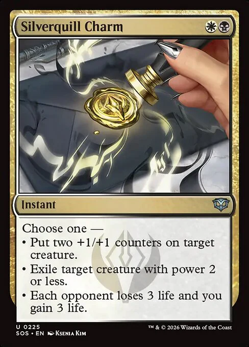 Silverquill Charm [ #0225 ] (SOS-U)