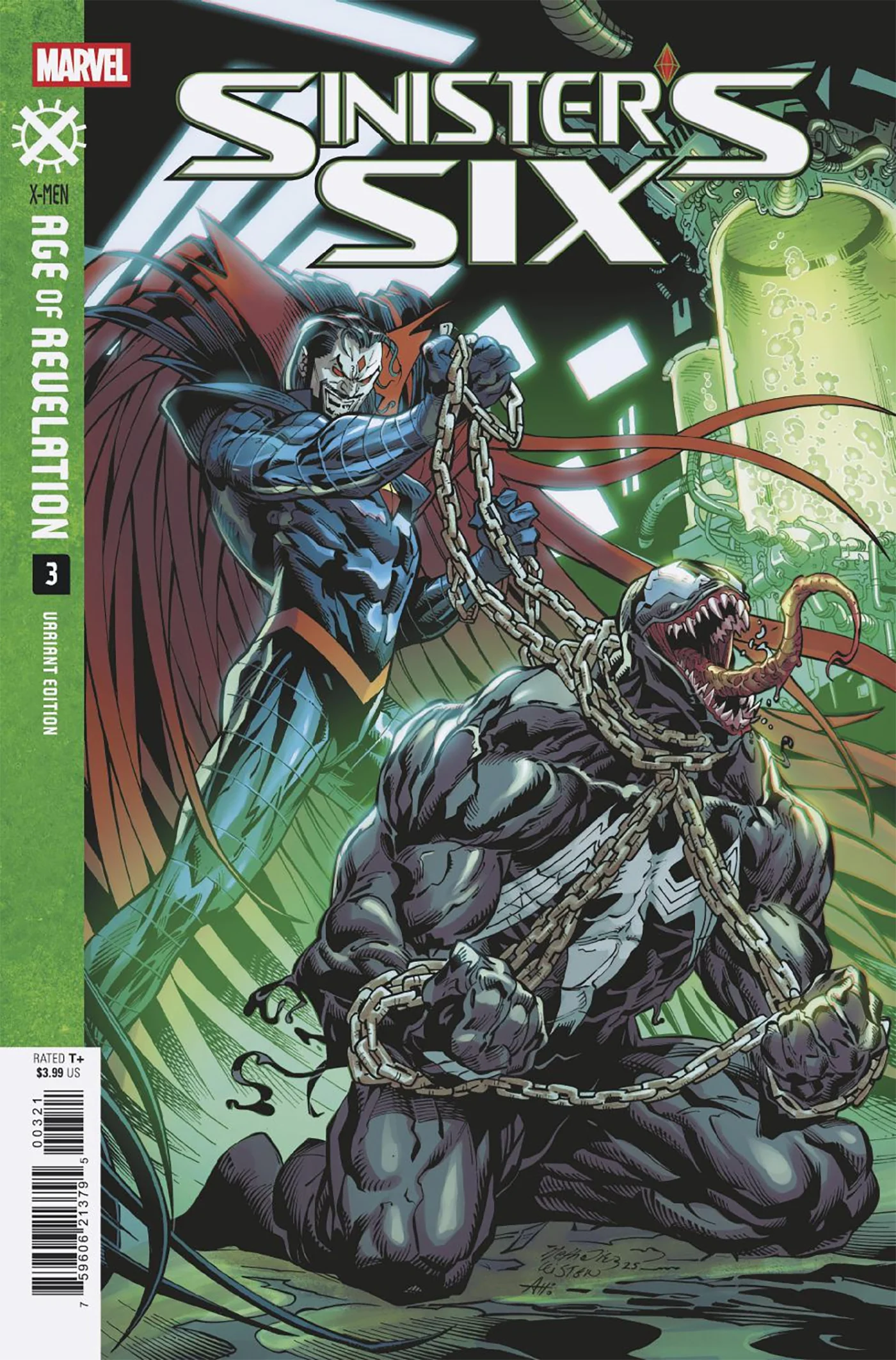SINISTER'S SIX #3 NETHO DIAZ VARIANT [AOR]