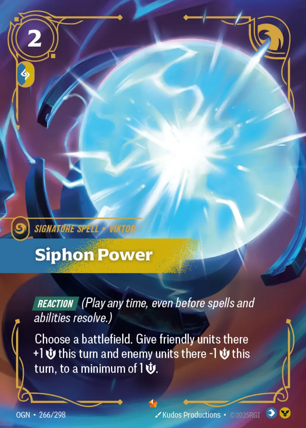 Siphon Power - 266/298 (OGN) Epic