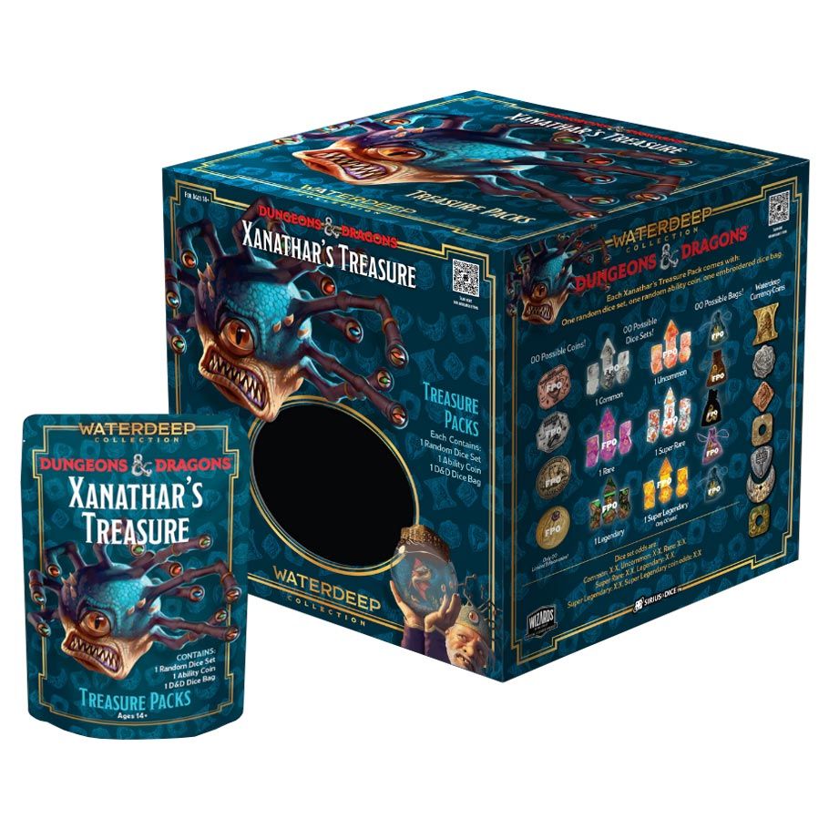 Sirius Dice: D&D Xanathar's Treasure - Display (25) (Wave 5)