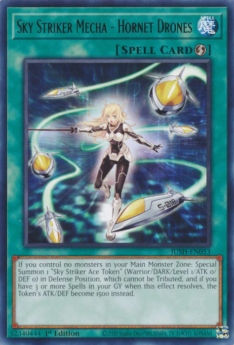 Sky Striker Mecha - Hornet Drones (JUSH-EN053)