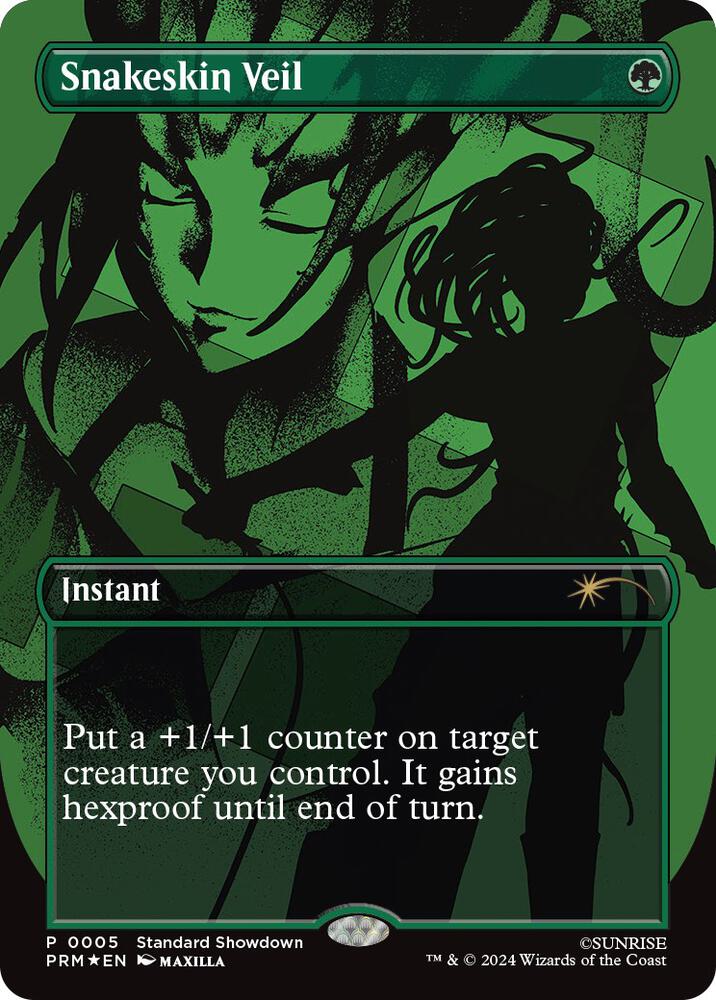 Snakeskin Veil [ #0005 Standard Showdown Promo ] (PRM-R-FOIL)
