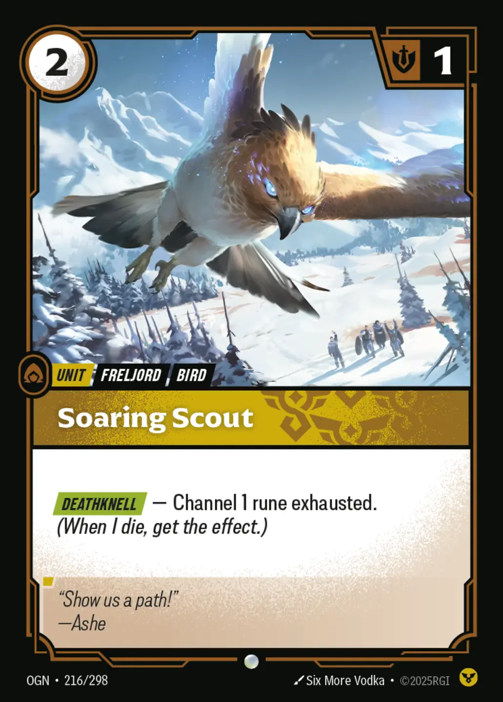 Soaring Scout - 216/298 (OGN) Common