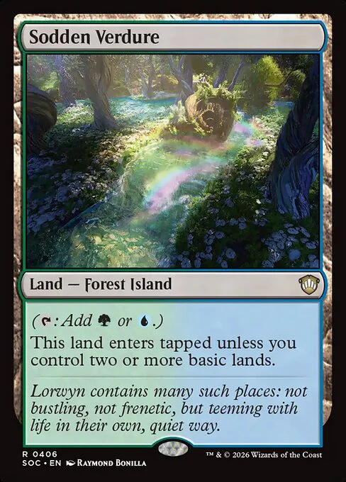 Sodden Verdure [ #0406 ] (SOC-R)