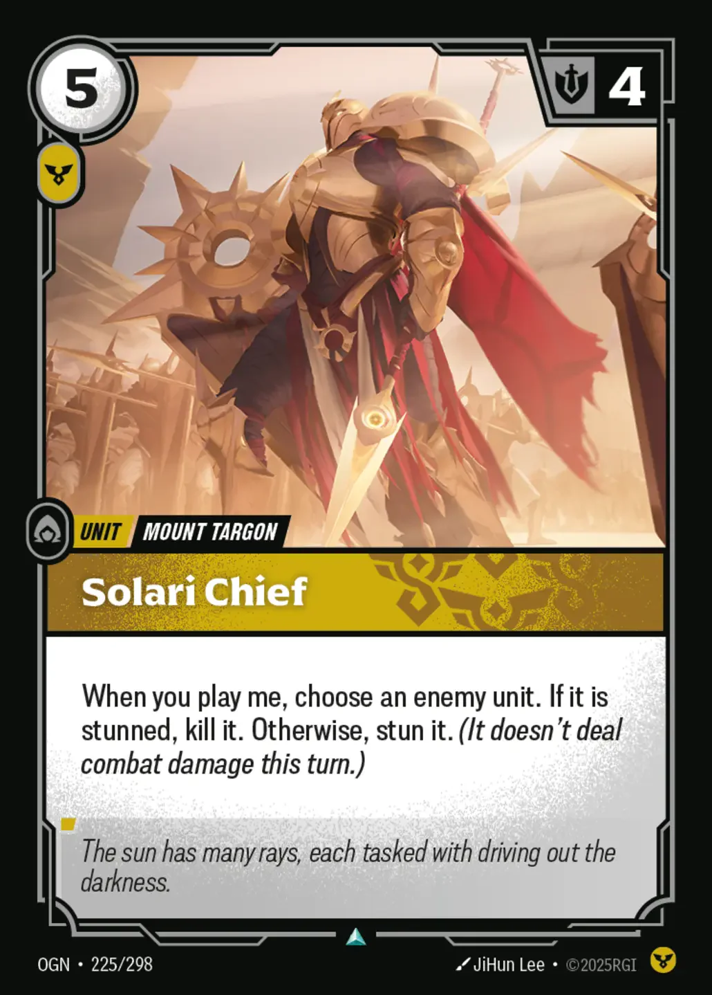 Solari Chief - 225/298 (OGN) Uncommon