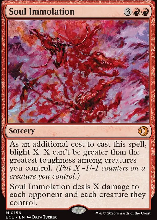 Soul Immolation [ #0156 ] (ECL-M)