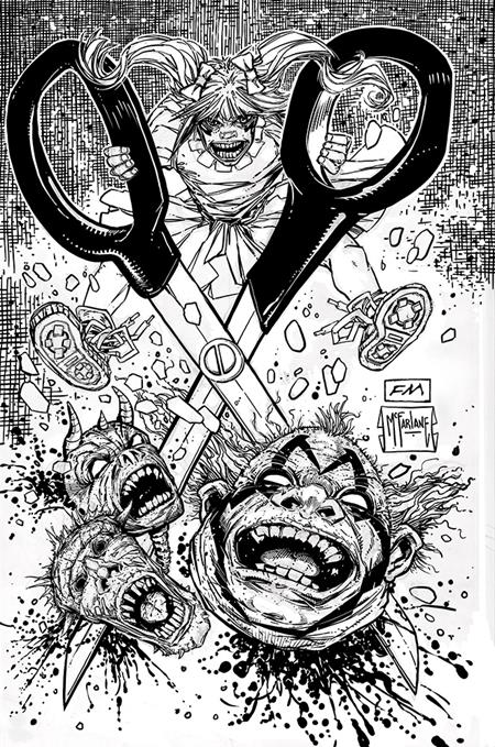 SPAWN THE CURSE OF SHERLEE JOHNSON #3 CVR D INC 1:25 FRANK MILLER & TODD MCFARLANE B&W VAR