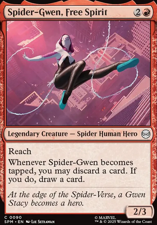 Spider-Gwen, Free Spirit [ #0090 ] (SPM-C) - Image 2