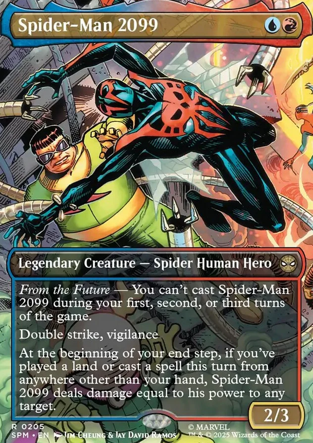 Spider-Man 2099 [ #0205 Borderless ] (SPM-R) - Image 2