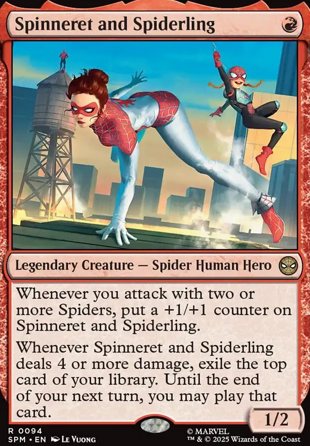 Spinneret and Spiderling [ #0094 ] (SPM-R) - Image 2