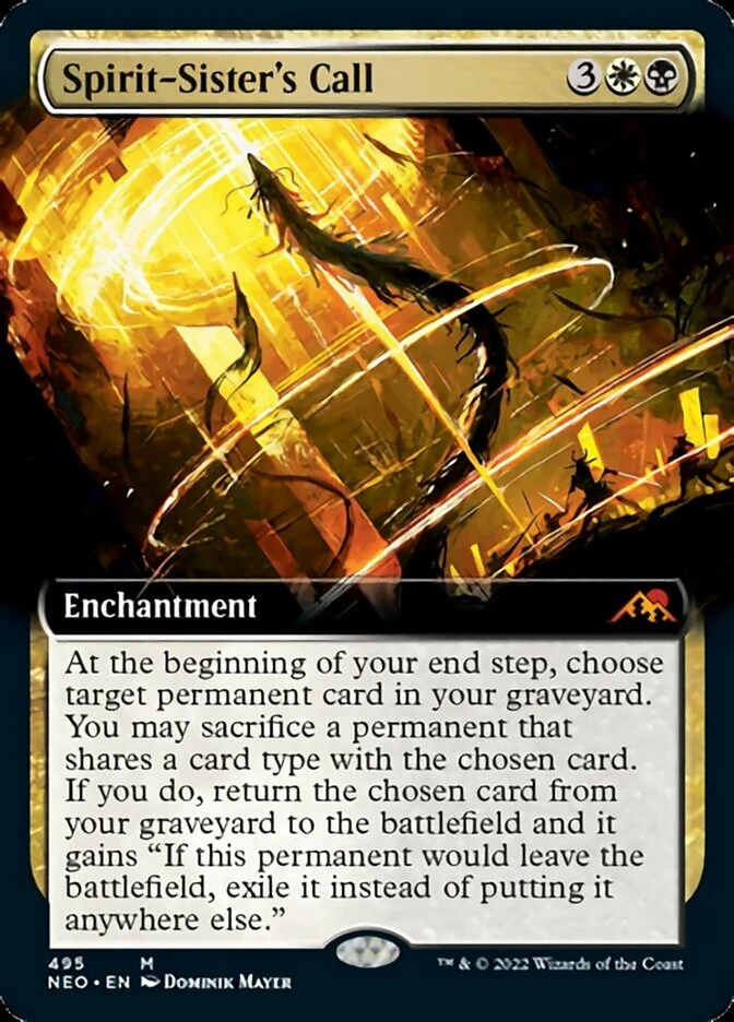 Spirit-Sister's Call [ #495 Extended Art ] (NEO-M)