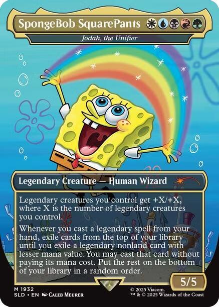 Spongebob Squarepants - Jodah, the Unifier [#1932] (SLD-M)