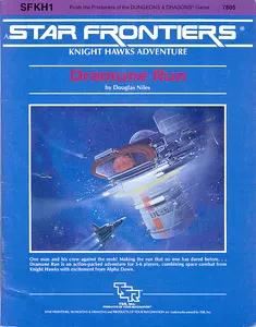 Star Frontiers RPG Knight Hawks Adventure - Dramune Run (USED)
