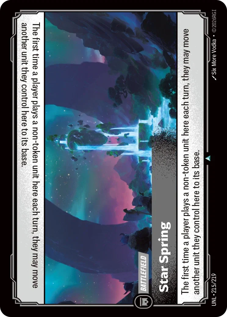 Star Spring - 215/219 (UNL)  Uncommon