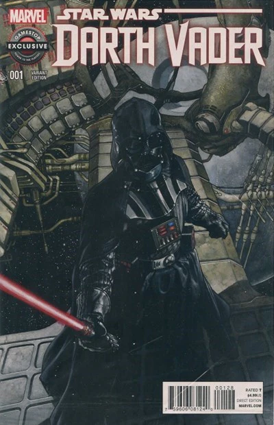 Star Wars Darth Vader (2015 Series) #1 (7.5) Key Issue - GameStop Cover