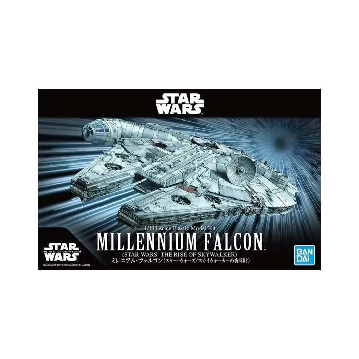 Star Wars - Millennium Falcon (Rise of Skywalker Ver.) 1/144 Scale Plastic Model Kit