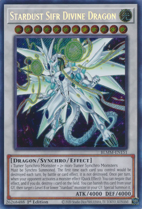 Stardust Sifr Divine Dragon (BLMM-EN151)