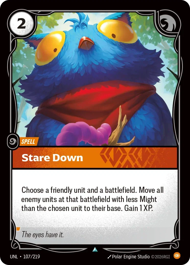 Stare Down - 107/219 (UNL)  Uncommon