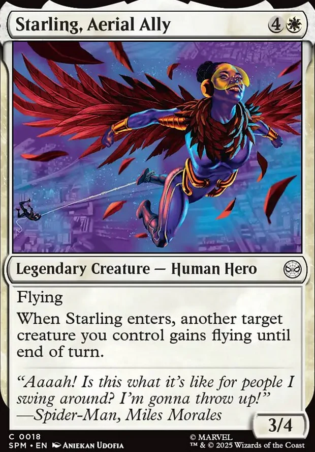 Starling, Aerial Ally [ #0018 ] (SPM-C) - Image 2