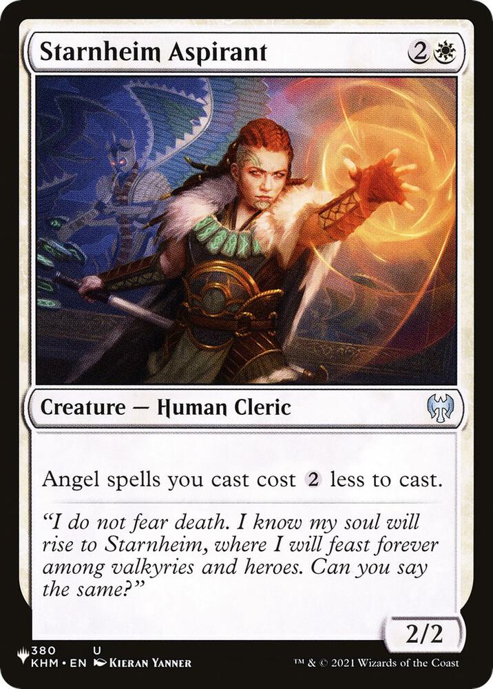 Starnheim Aspirant [#380] (KHM-U-TB-LIST) Light Play