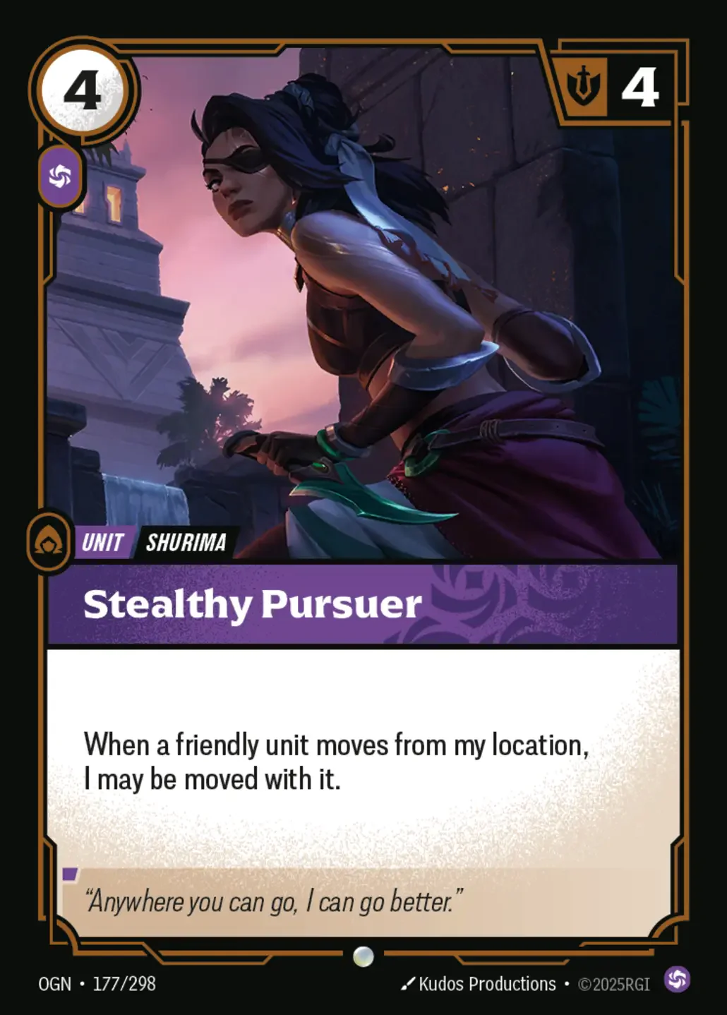 Stealthy Pursuer - 177/298 (OGN) Common