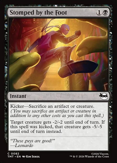 Stomped by the Foot [ #0082 ] (TMT-C) - Image 2