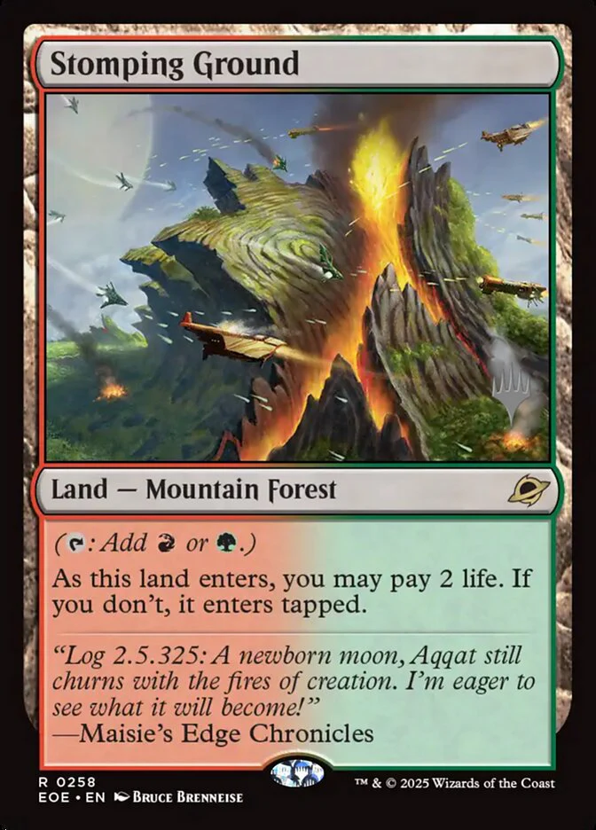 Stomping Ground [ #0258 ] (EOE-R-PP) Foil Near Mint