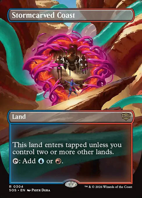 Stormcarved Coast [ #0304 Borderless ] (SOS-R)