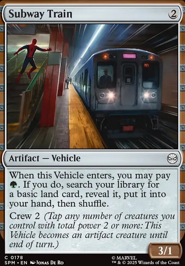 Subway Train [ #0178 ] (SPM-C) - Image 2