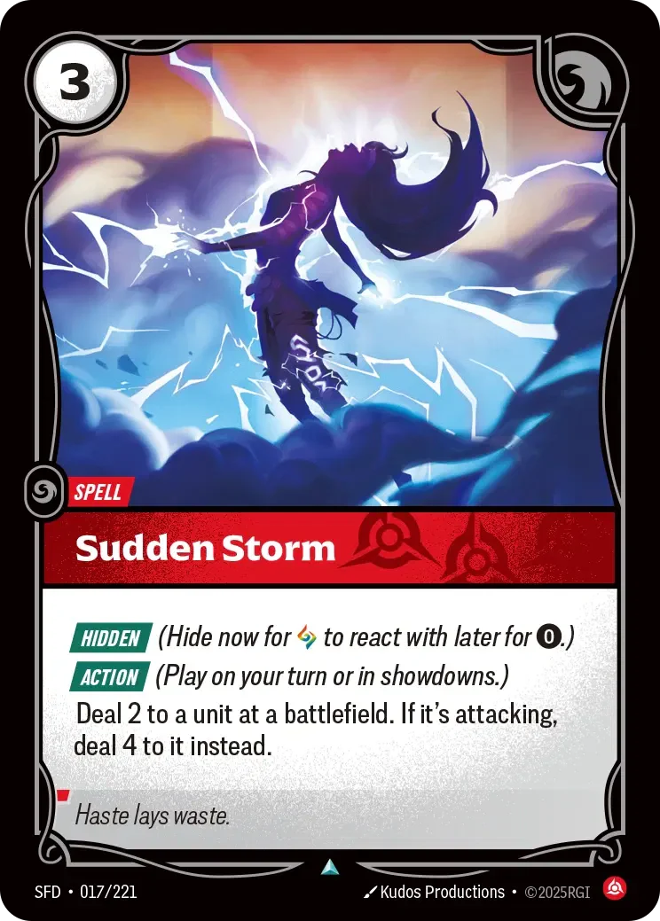 Sudden Storm - 017/221 (SFD) Uncommon
