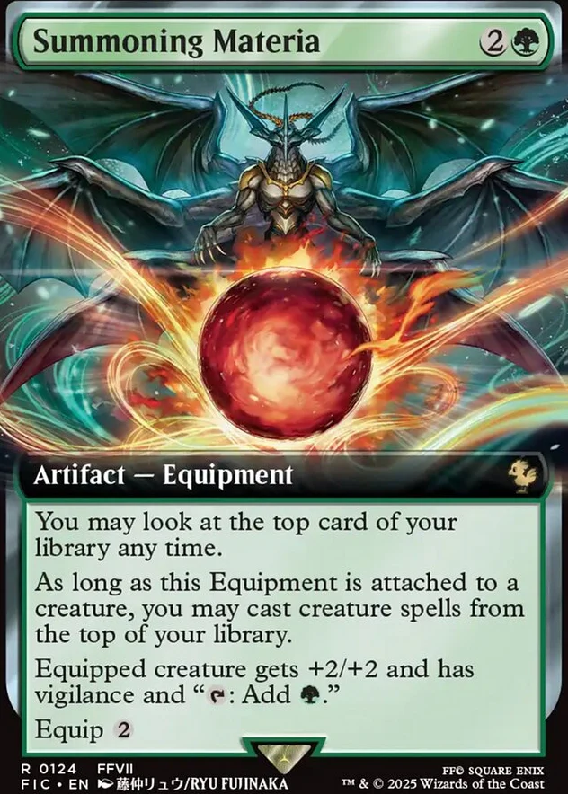 Summoning Materia [ #0124 Extended Art ] (FIC-R)